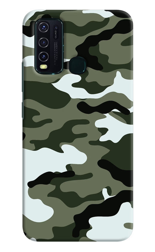 Camouflage Vivo Y30/Y50 Hard Case Back Cover by Casekaro