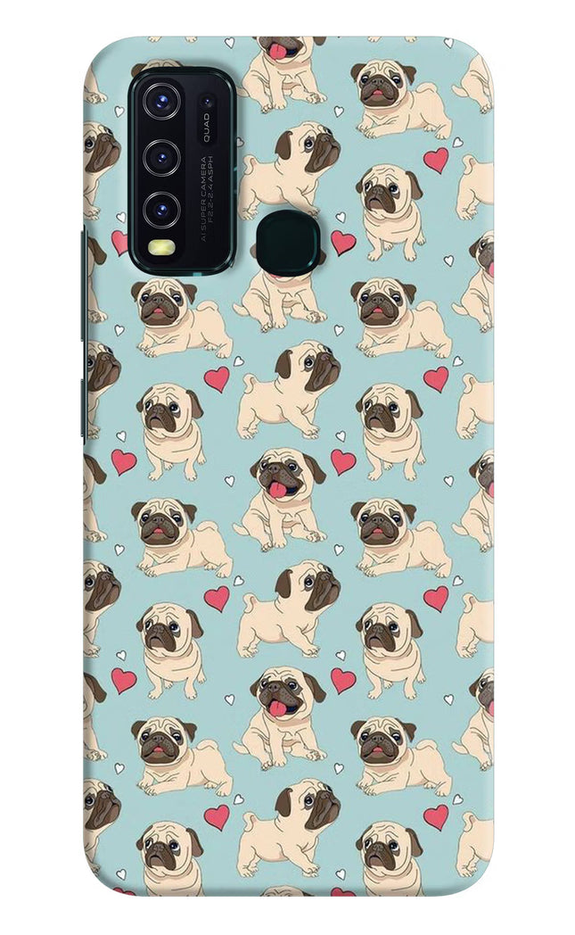 Pug Dog Vivo Y30/Y50 Hard Case Back Cover by Casekaro
