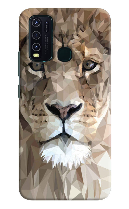 Lion Art Vivo Y30/Y50 Hard Case Back Cover by Casekaro