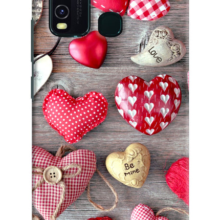 Love Wallpaper Vivo Y30/Y50 Hard Case Back Cover by Casekaro