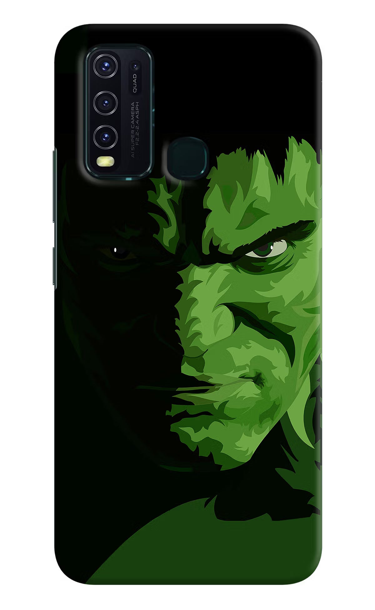 HULK Vivo Y30/Y50 Hard Case Back Cover by Casekaro