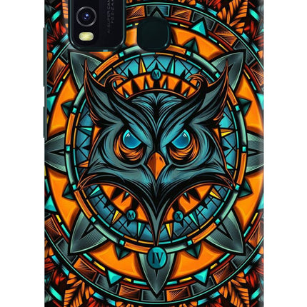 Angry Owl Art Vivo Y30/Y50 Hard Case Back Cover by Casekaro