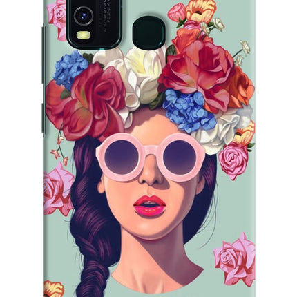 Pretty Girl Vivo Y30/Y50 Hard Case Back Cover by Casekaro