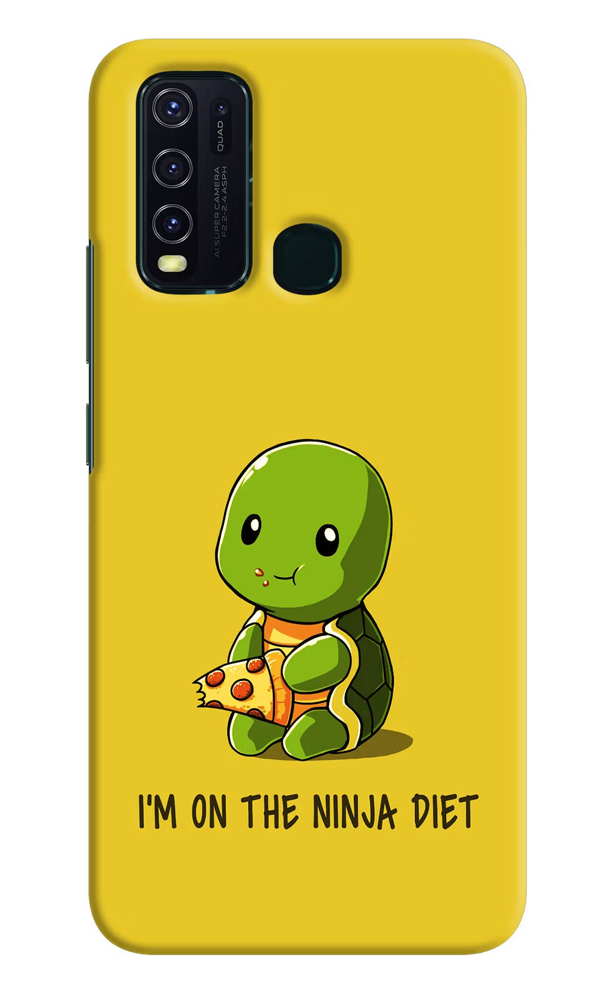 I'm on Ninja Diet Vivo Y30/Y50 Hard Case Back Cover by Casekaro