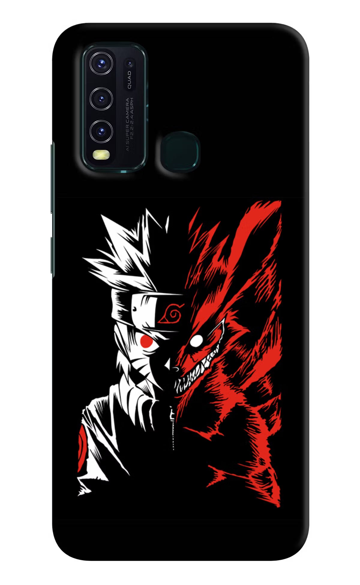 Naruto Two Face Vivo Y30/Y50 Hard Case Back Cover by Casekaro