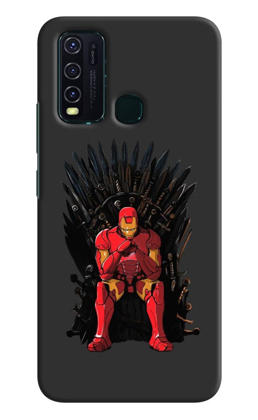 Ironman Throne Vivo Y30/Y50 Hard Case Back Cover by Casekaro