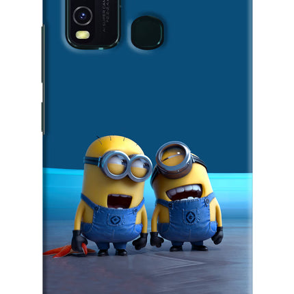 Minion Laughing Vivo Y30/Y50 Hard Case Back Cover by Casekaro