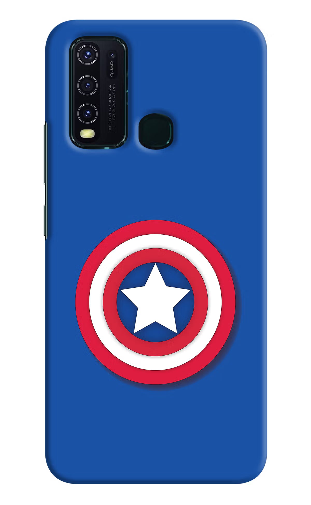 Shield Vivo Y30/Y50 Hard Case Back Cover by Casekaro