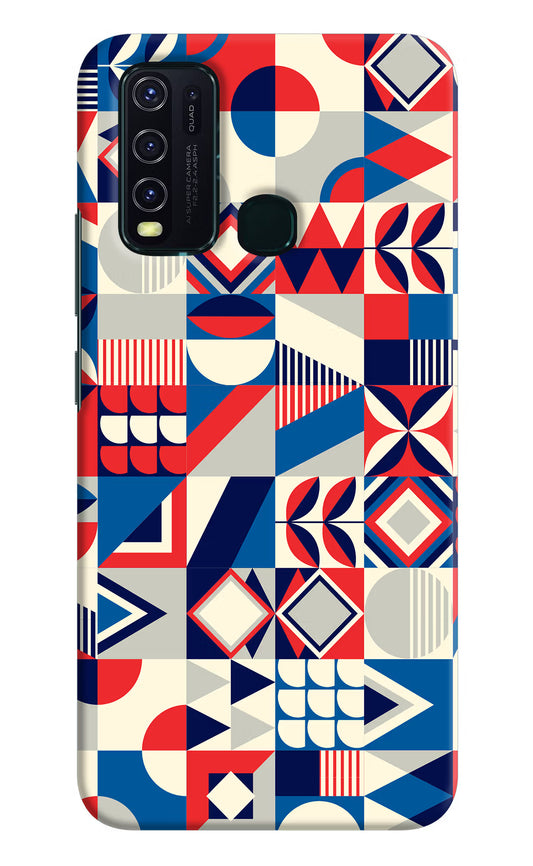 Colorful Pattern Vivo Y30/Y50 Hard Case Back Cover by Casekaro