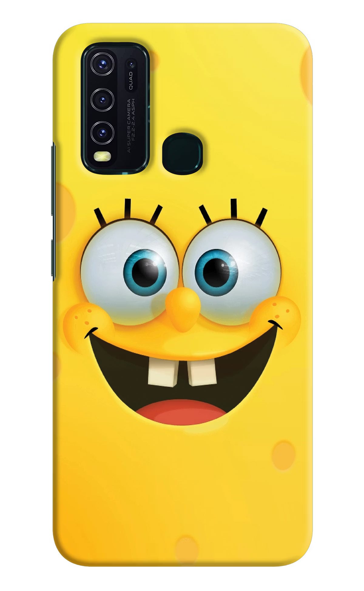 Sponge 1 Vivo Y30/Y50 Hard Case Back Cover by Casekaro