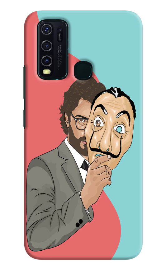 Professor Vivo Y30/Y50 Hard Case Back Cover by Casekaro