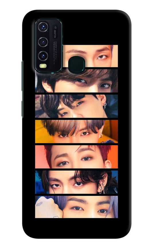 BTS Eyes Vivo Y30/Y50 Hard Case Back Cover by Casekaro