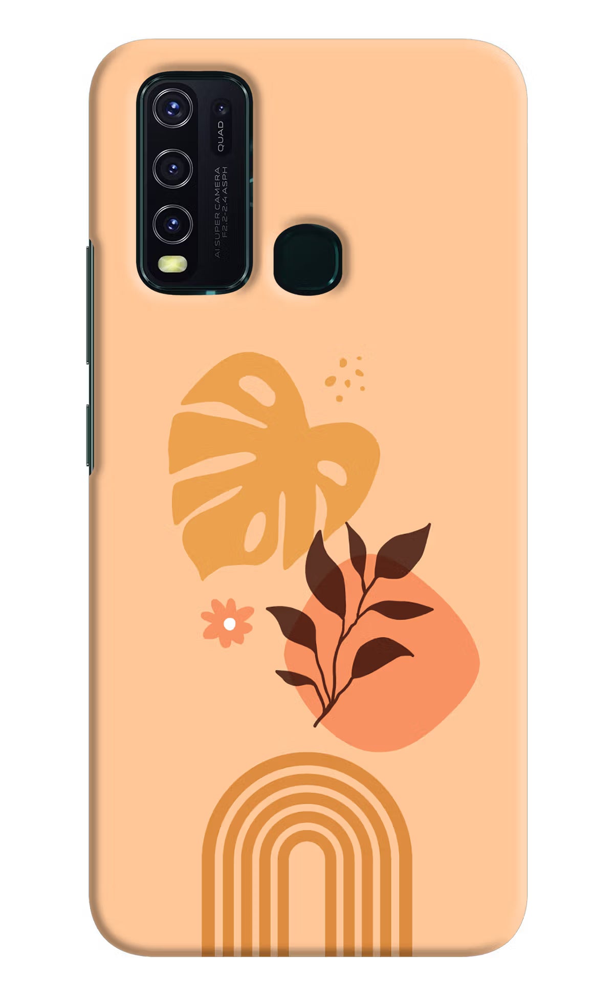 Bohemian Art Vivo Y30/Y50 Hard Case Back Cover by Casekaro