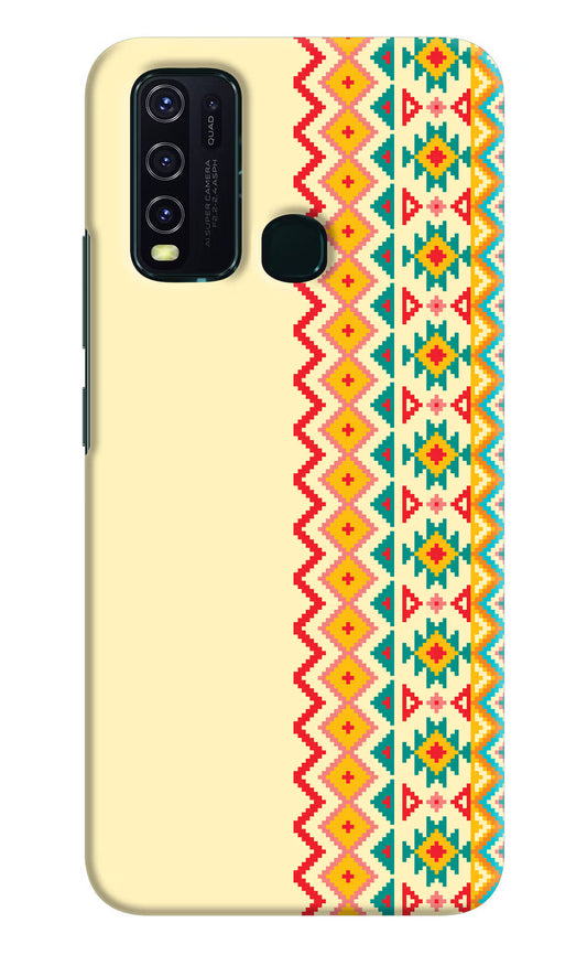 Ethnic Seamless Vivo Y30/Y50 Hard Case Back Cover by Casekaro