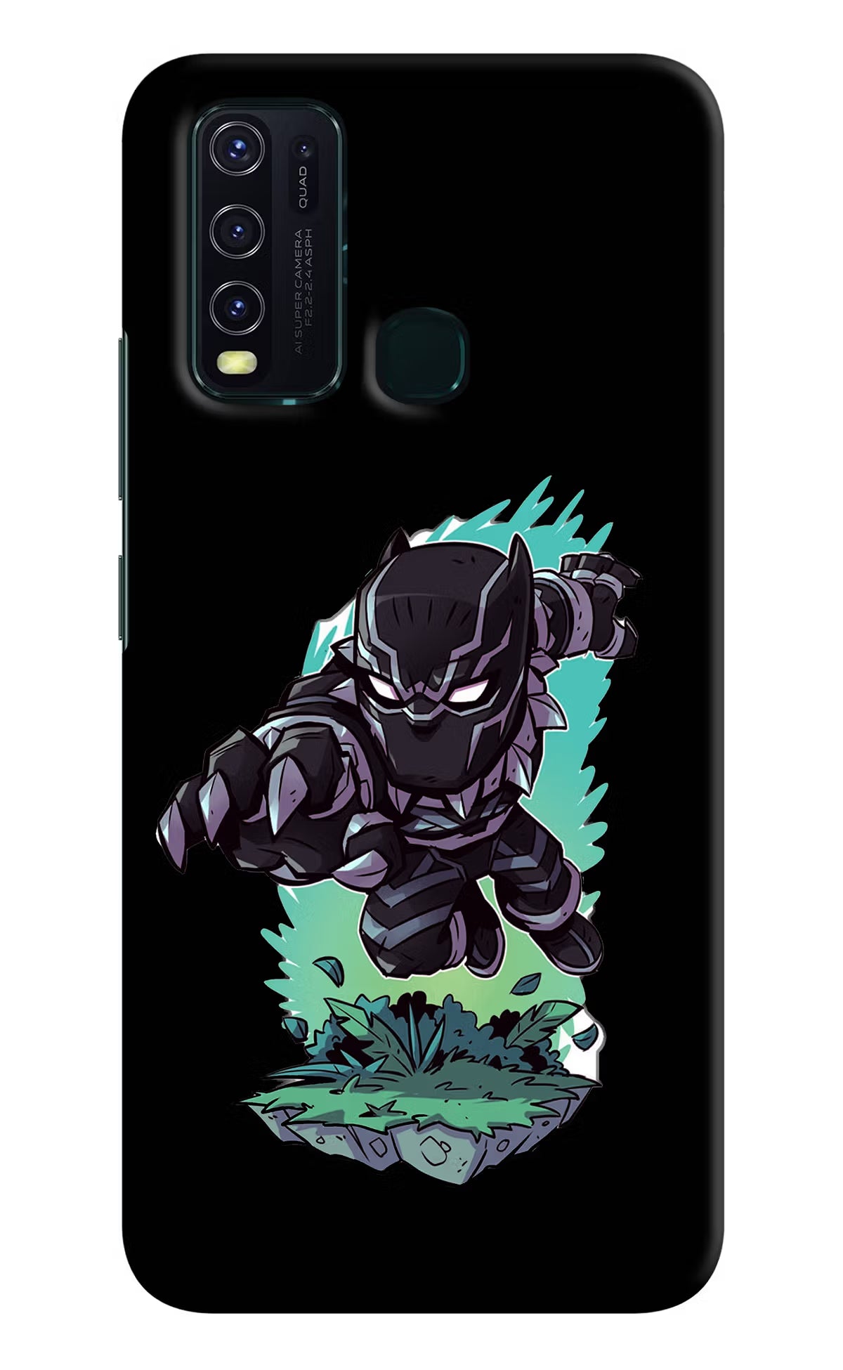 Black Panther Vivo Y30/Y50 Hard Case Back Cover by Casekaro