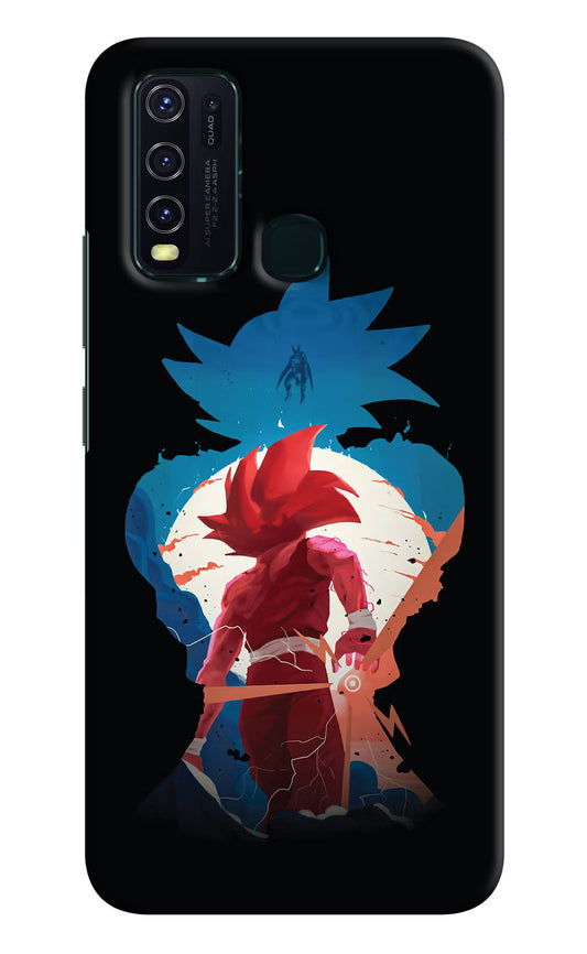 Goku Vivo Y30/Y50 Hard Case Back Cover by Casekaro