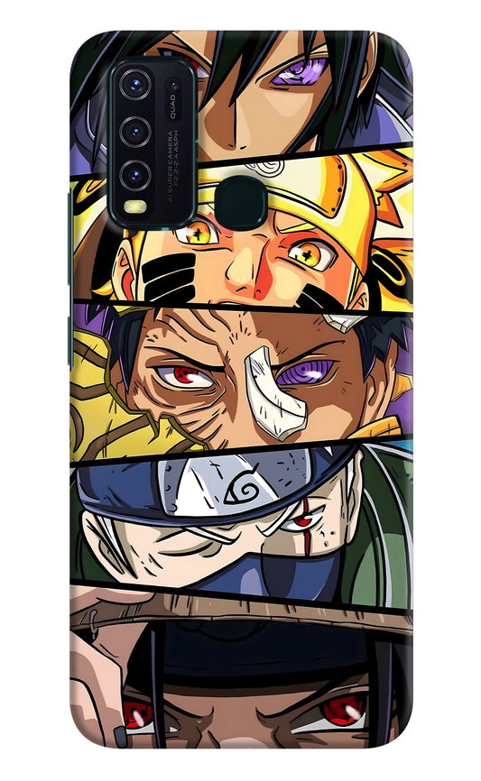 Naruto Character Vivo Y30/Y50 Hard Case Back Cover by Casekaro