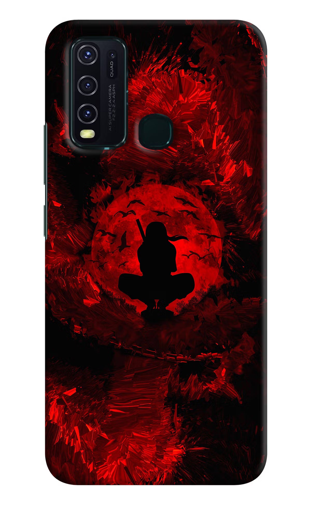 Itachi Uchiha Vivo Y30/Y50 Hard Case Back Cover by Casekaro