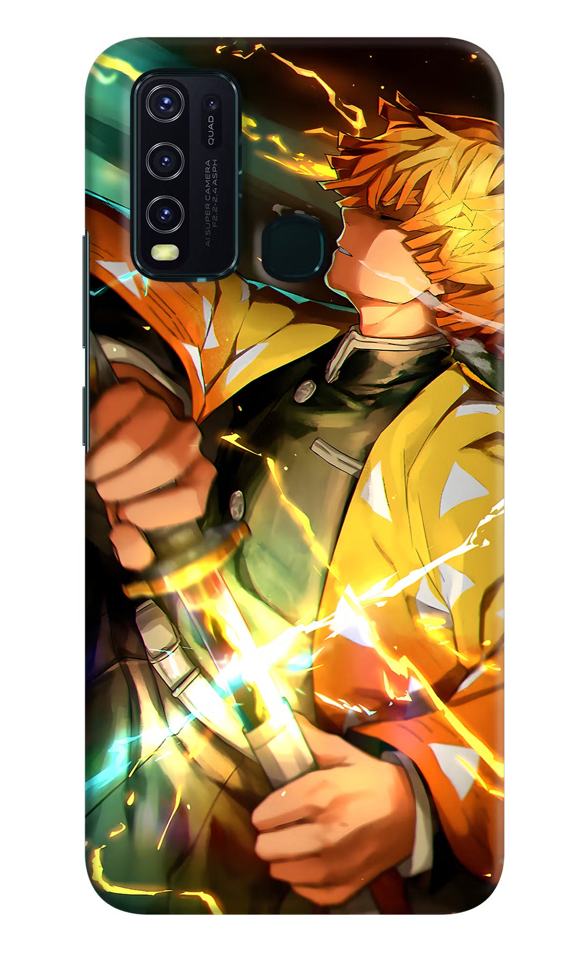 Demon Slayer Vivo Y30/Y50 Hard Case Back Cover by Casekaro