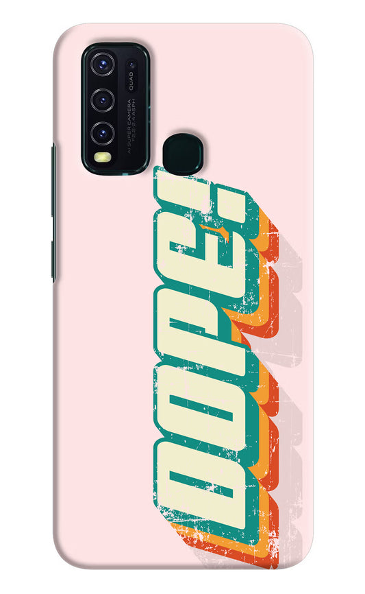 Dope Vivo Y30/Y50 Hard Case Back Cover by Casekaro
