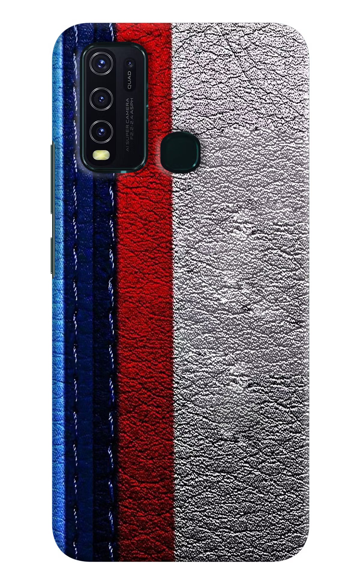 BMW Stripes Vivo Y30/Y50 Hard Case Back Cover by Casekaro