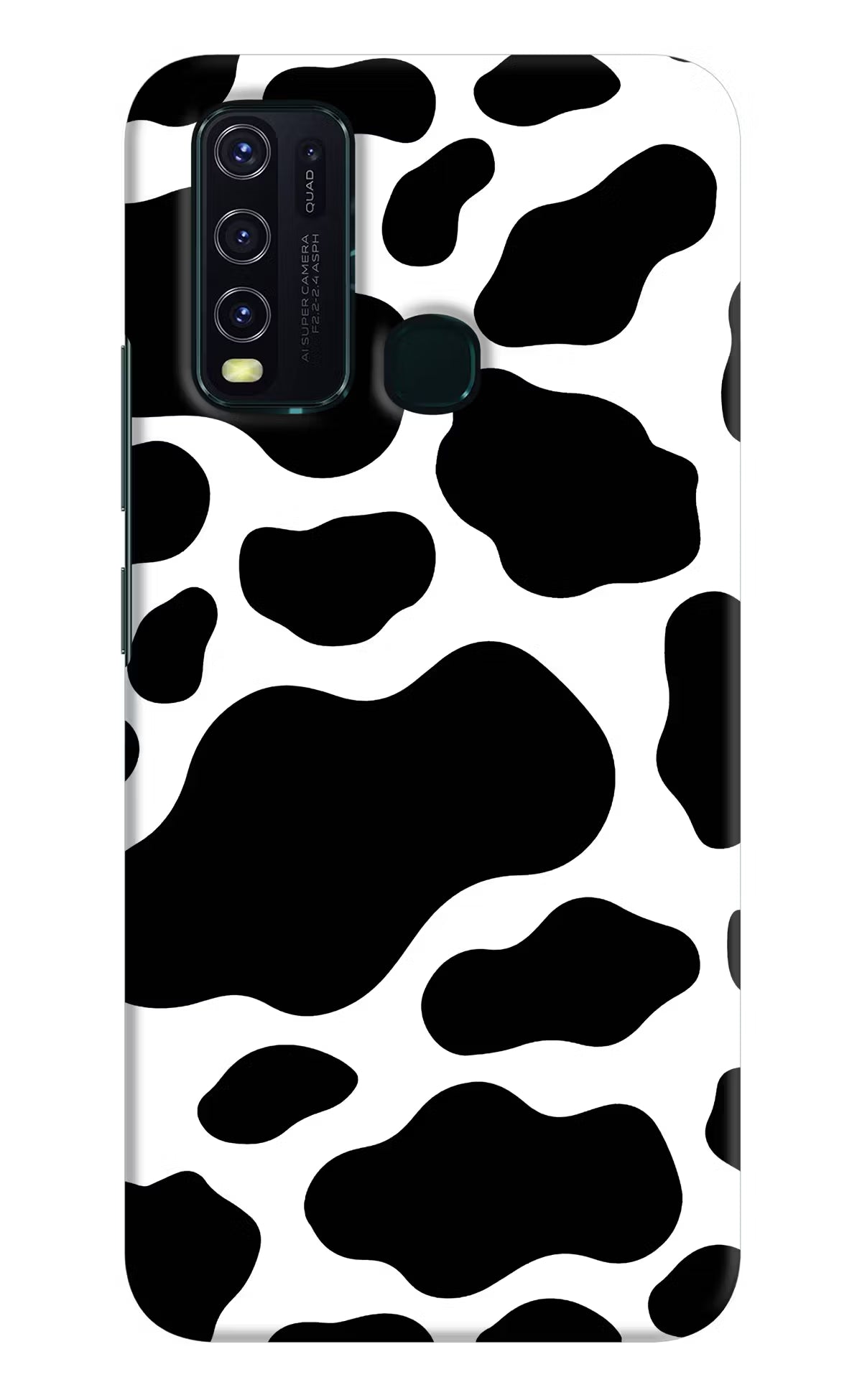 Cow Spots Vivo Y30/Y50 Hard Case Back Cover by Casekaro