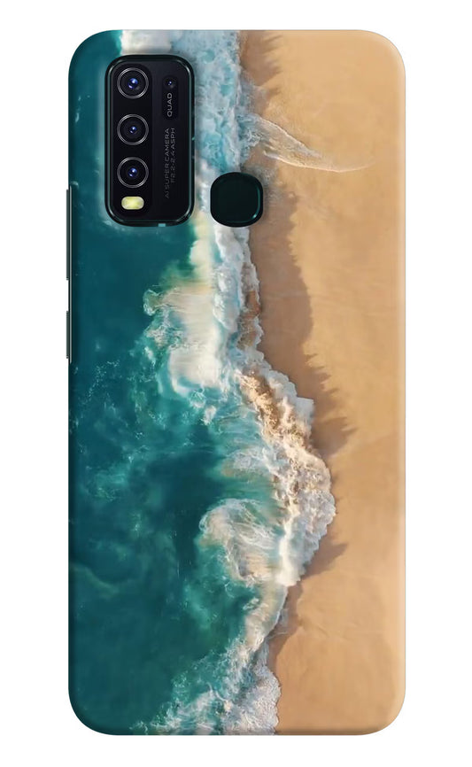 Ocean Beach Vivo Y30/Y50 Hard Case Back Cover by Casekaro