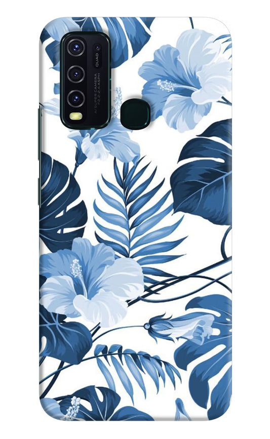 Fabric Art Vivo Y30/Y50 Hard Case Back Cover by Casekaro