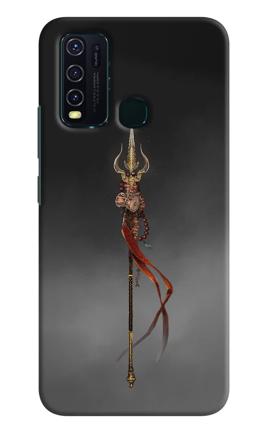 Shiv Trishul Vivo Y30/Y50 Back Cover, Hard case