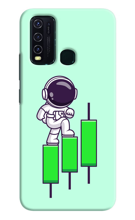 Astronaut Trader Vivo Y30/Y50 Hard Case Back Cover by Casekaro