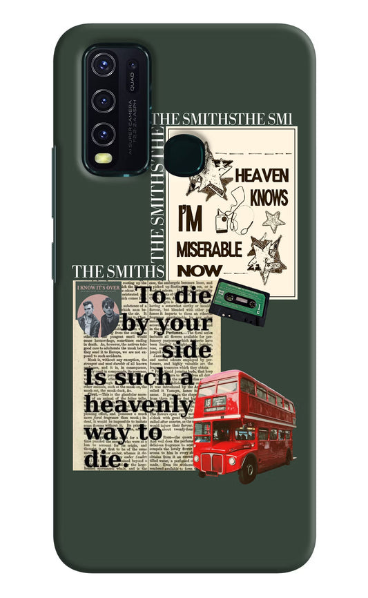The Smiths Vivo Y30/Y50 Hard Case Back Cover by Casekaro