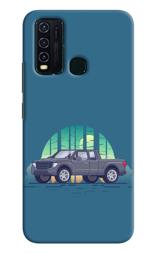 Retro Garage Vibe Vivo Y30/Y50 Hard Case Back Cover by Casekaro