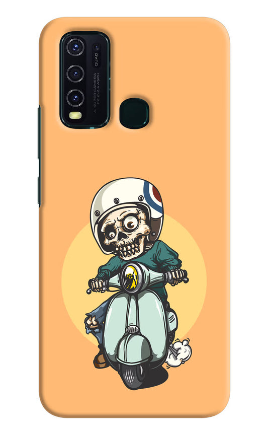 Undead Biker Vivo Y30/Y50 Hard Case Back Cover by Casekaro