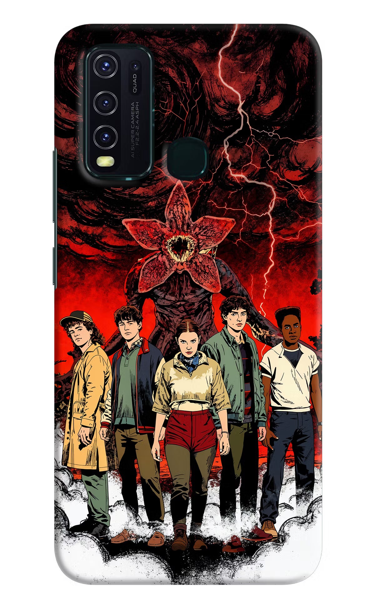Ordinary Things Characters Vivo Y30/Y50 Hard Case Back Cover by Casekaro