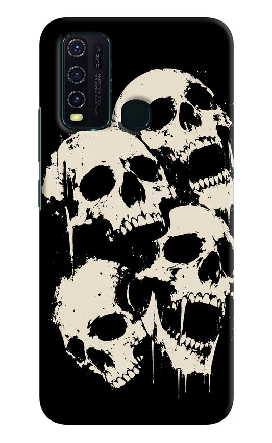 Dead Stack Vivo Y30/Y50 Hard Case Back Cover by Casekaro