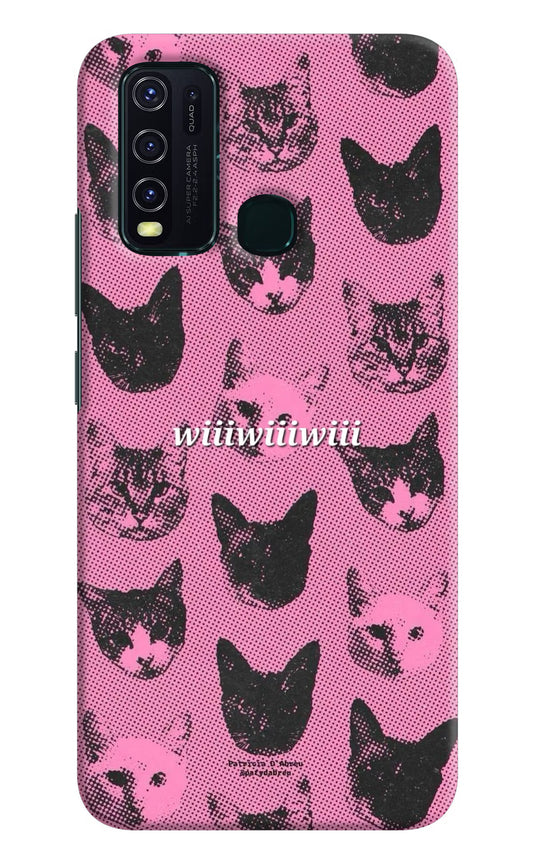Pink Cats Vivo Y30/Y50 Back Cover