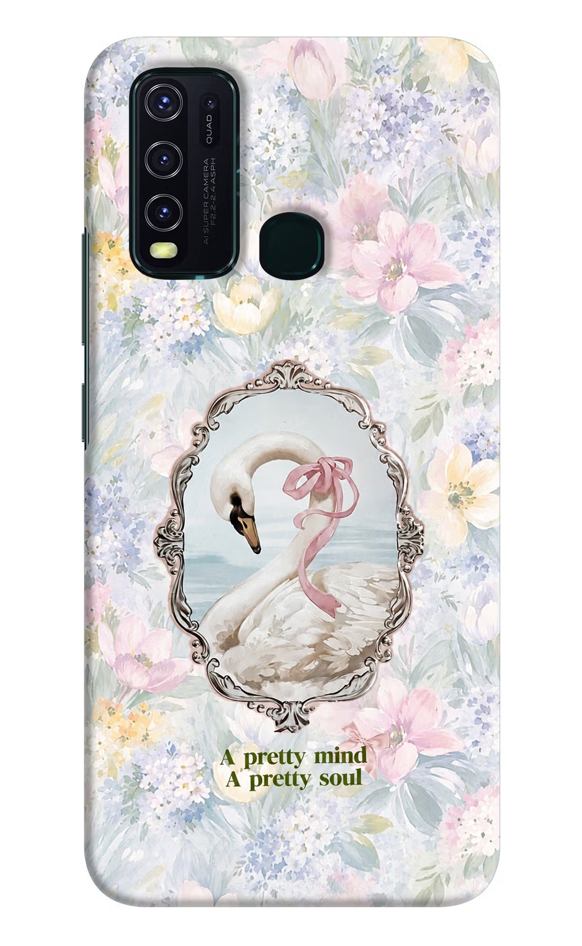 Pretty Mind Pretty Soul Vivo Y30/Y50 Back Cover