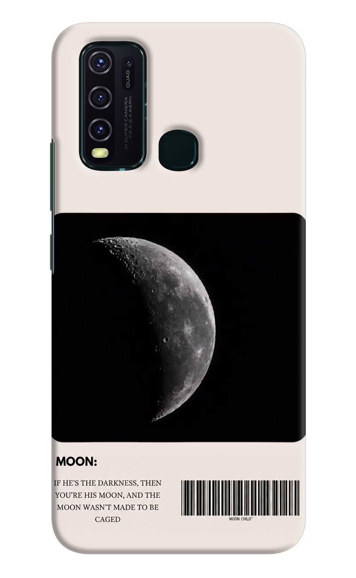 Moon Phase Vivo Y30/Y50 Back Cover