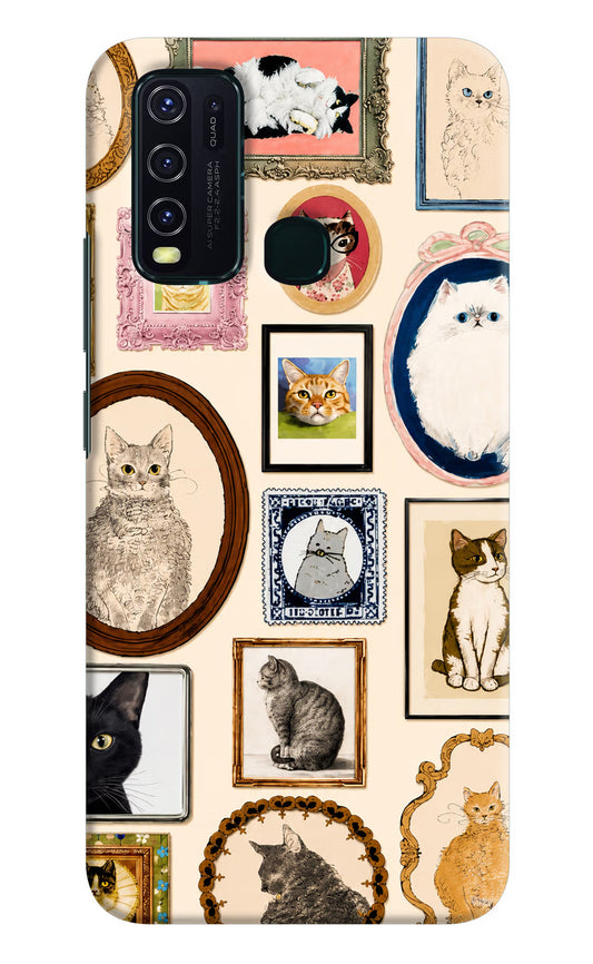 Mirror Cats Vivo Y30/Y50 Hard Case Back Cover by Casekaro