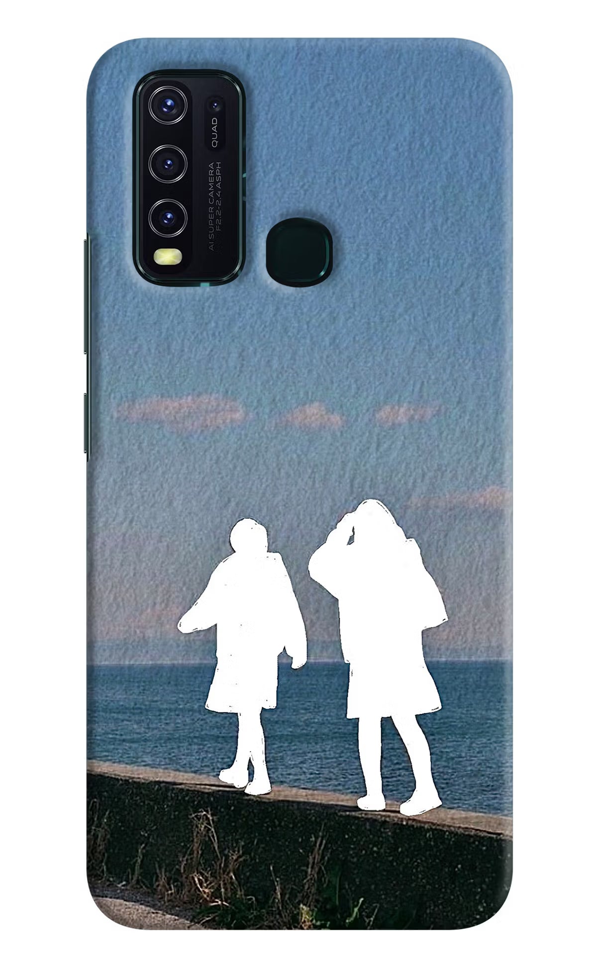 Coastal Dream Vivo Y30/Y50 Back Cover