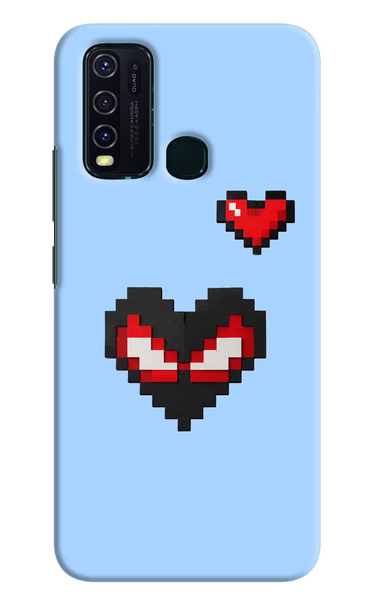 Peter Heart Vivo Y30/Y50 Back Cover