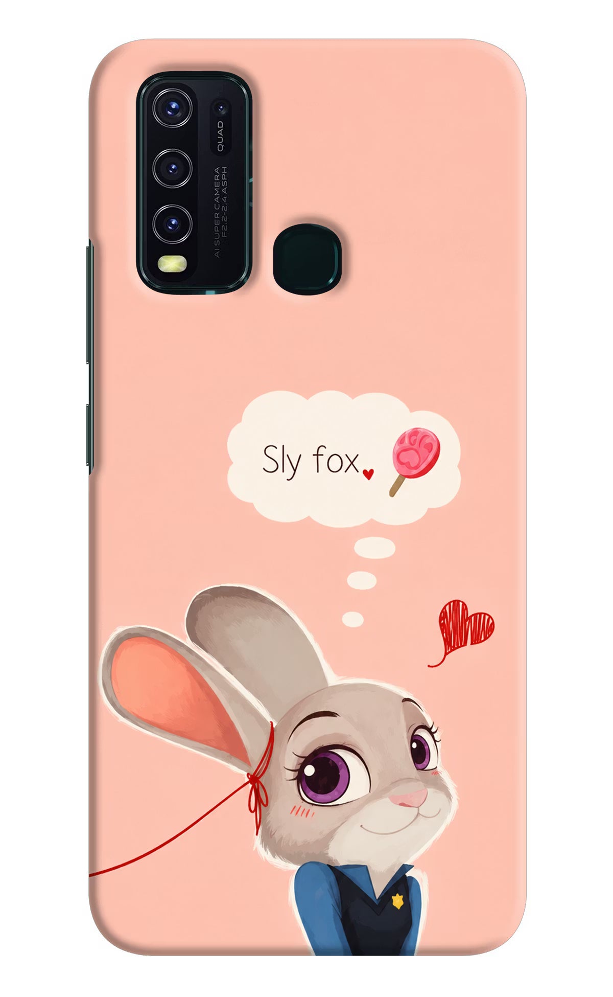 Judy Charm Vivo Y30/Y50 Back Cover