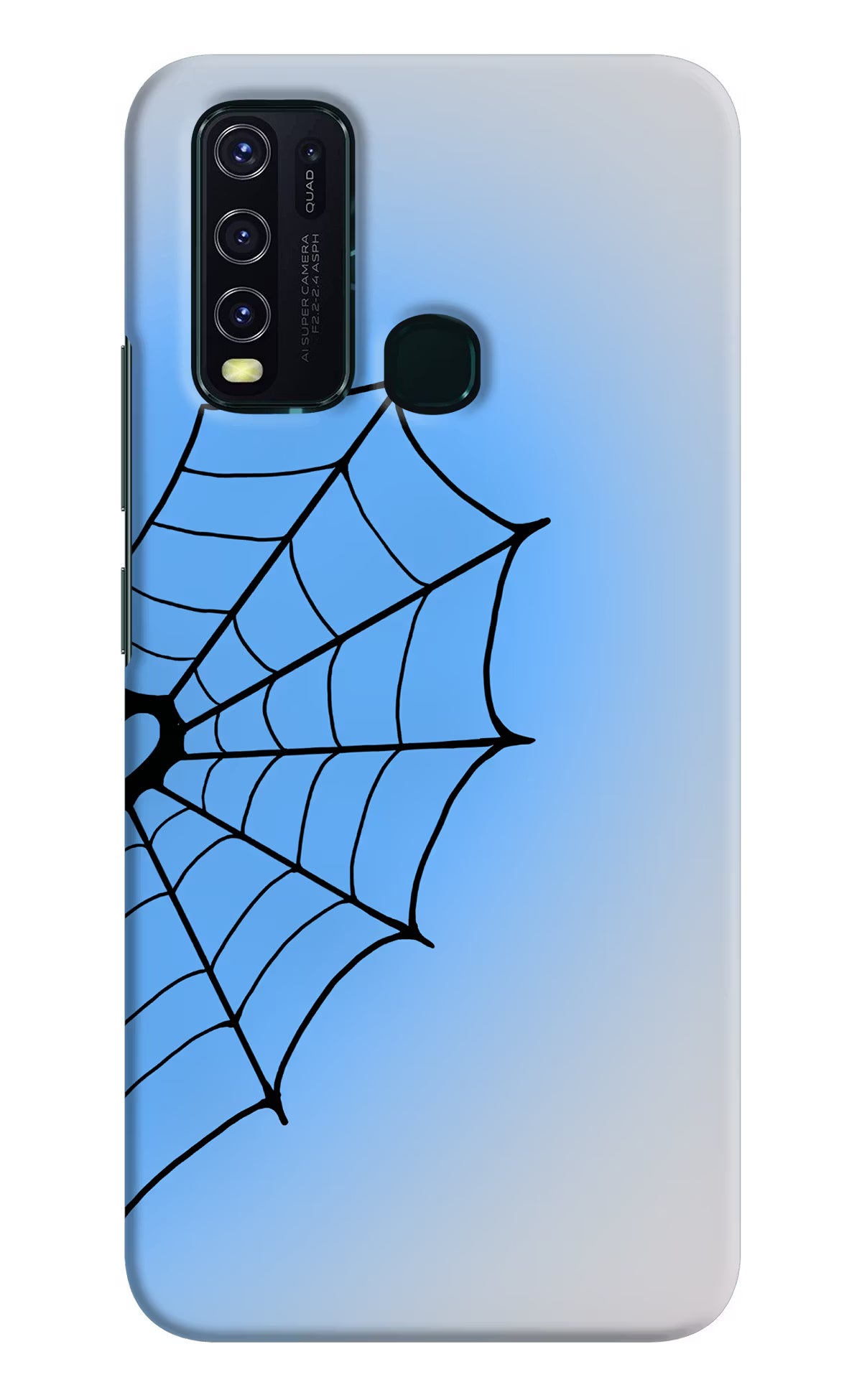 Blue Web Vivo Y30/Y50 Back Cover
