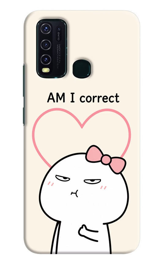 Always Right Vivo Y30/Y50 Hard Case Back Cover by Casekaro