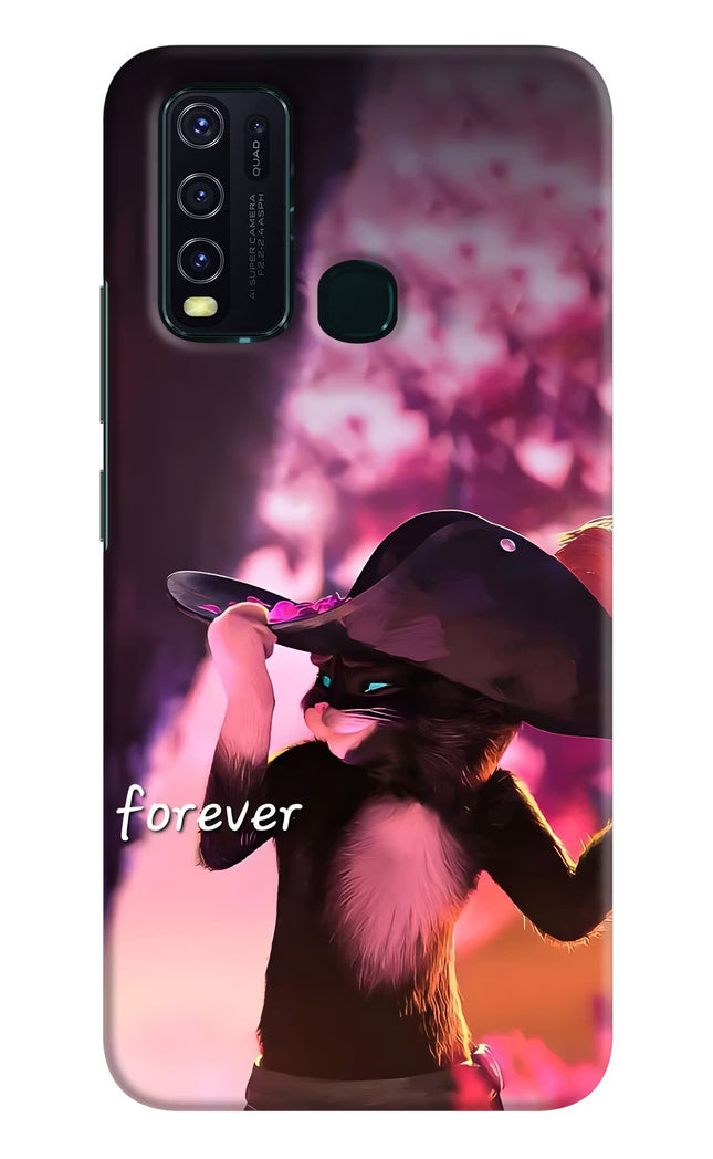 Forever Cat Vivo Y30/Y50 Hard Case Back Cover by Casekaro