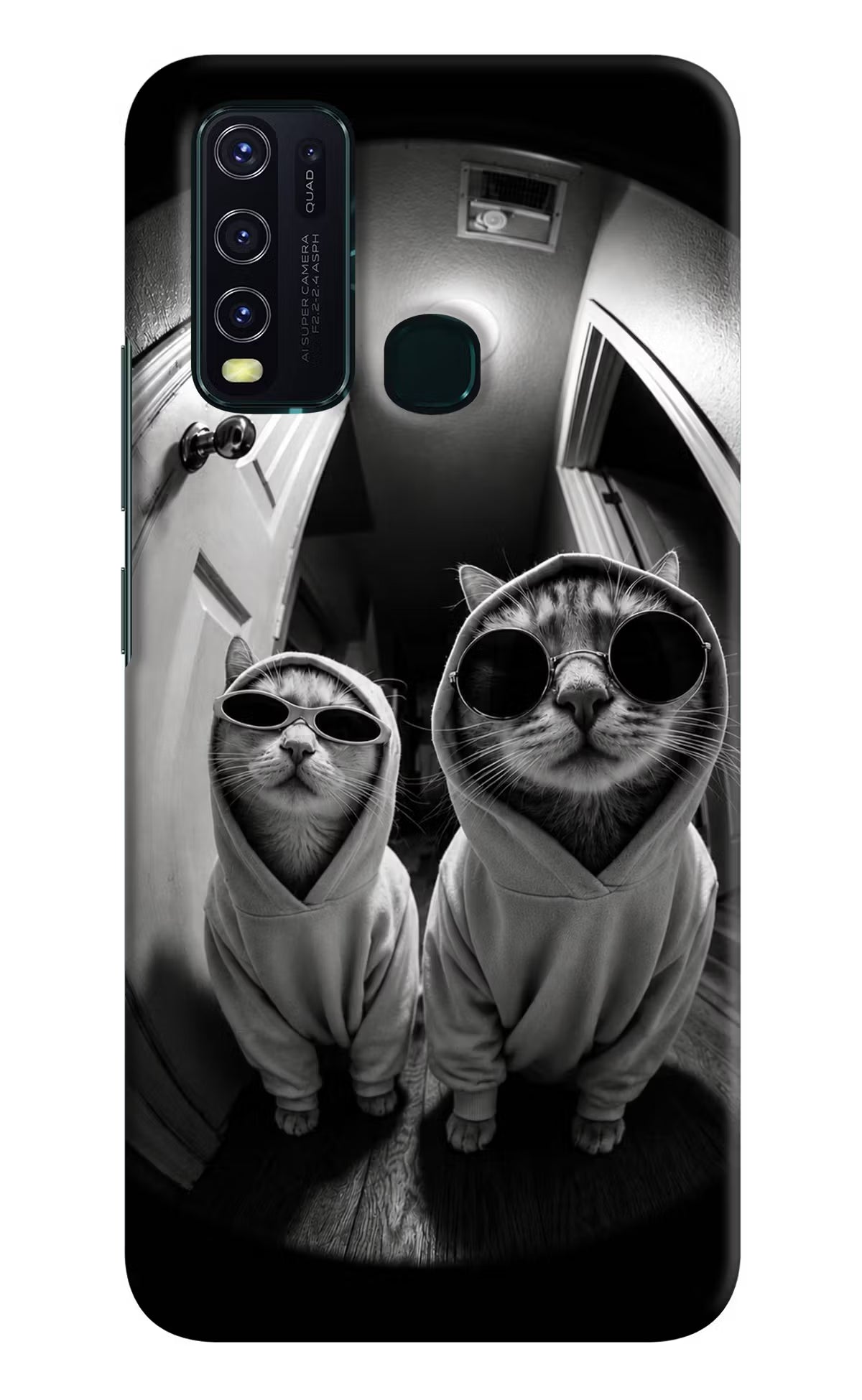 Hood Cats Vivo Y30/Y50 Back Cover