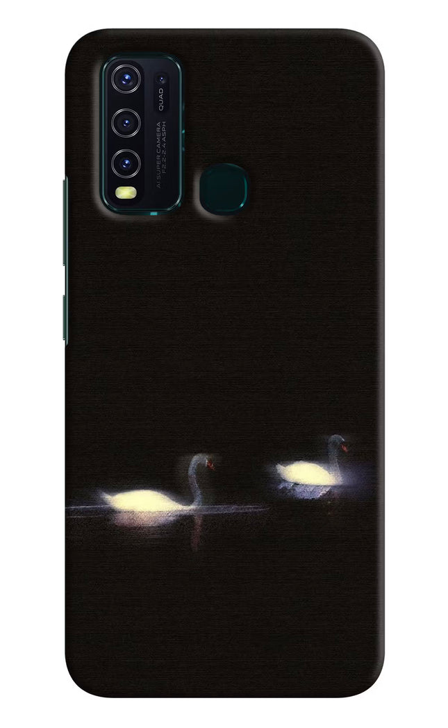 Silent Swans Vivo Y30/Y50 Hard Case Back Cover by Casekaro