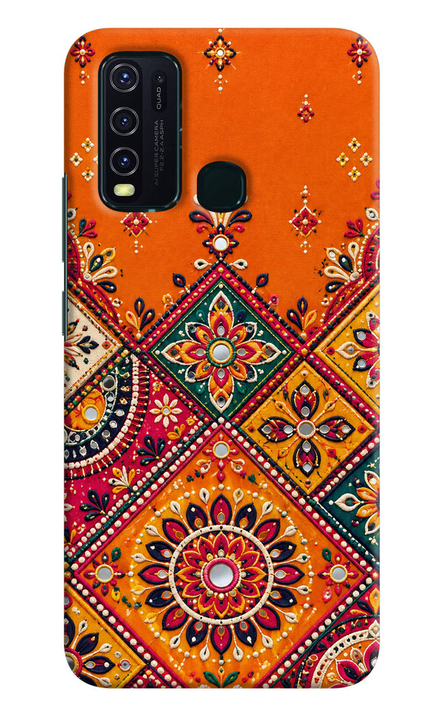 Kutch Glow Vivo Y30/Y50 Hard Case Back Cover by Casekaro