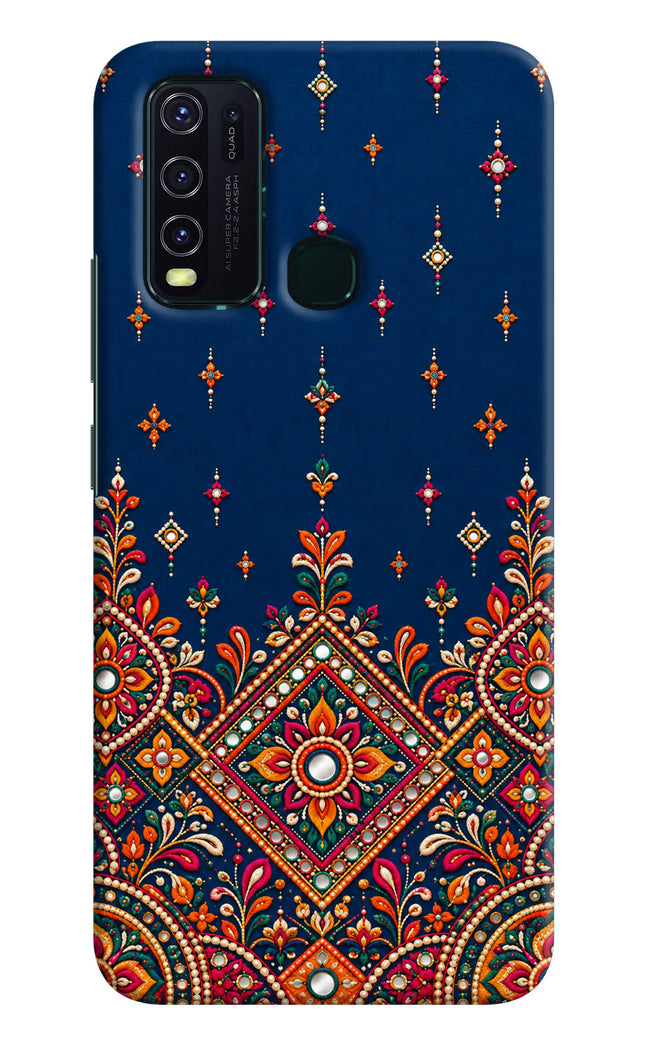 Neel Noor Vivo Y30/Y50 Hard Case Back Cover by Casekaro