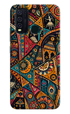 Folk Print Vivo Y30/Y50 Hard Case Back Cover by Casekaro